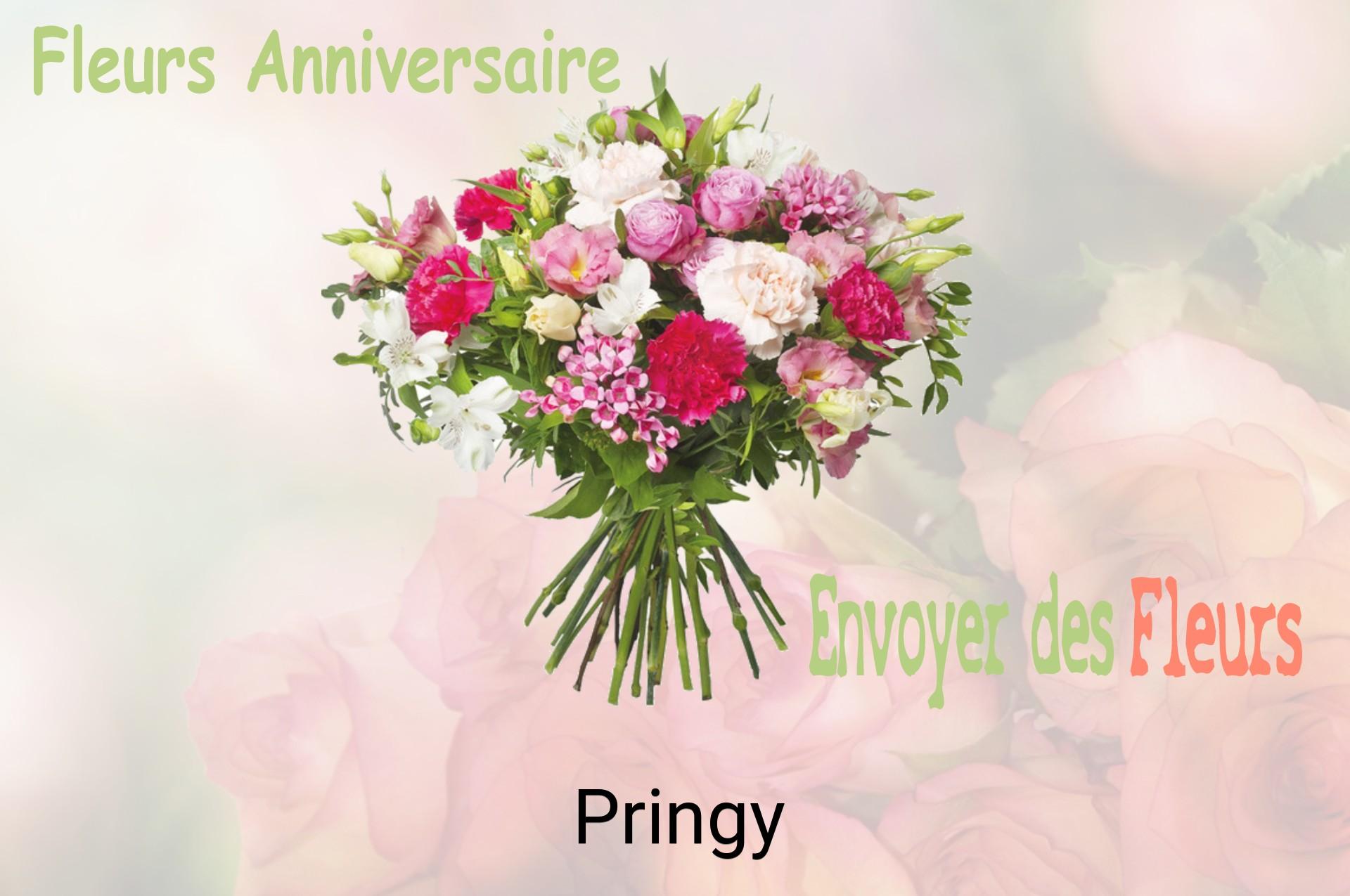 Bouquet de fleurs d’anniversaire livré à Pringy